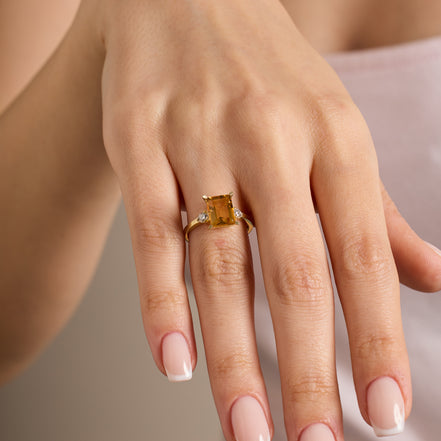 Honey Glow Yüzük