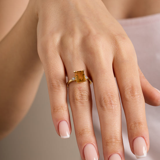 Honey Glow Yüzük
