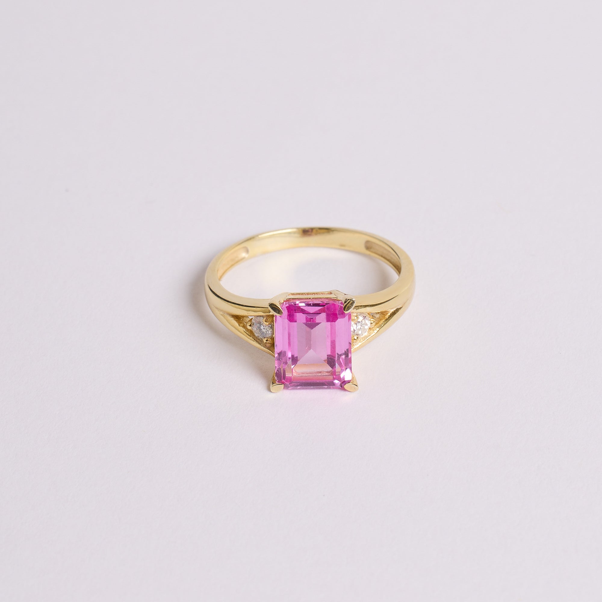 Pink Sapphire Yüzük