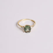 Green Sapphire Yüzük