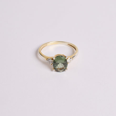 Green Sapphire Yüzük