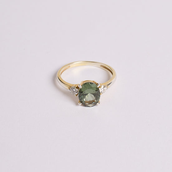 Green Sapphire Yüzük