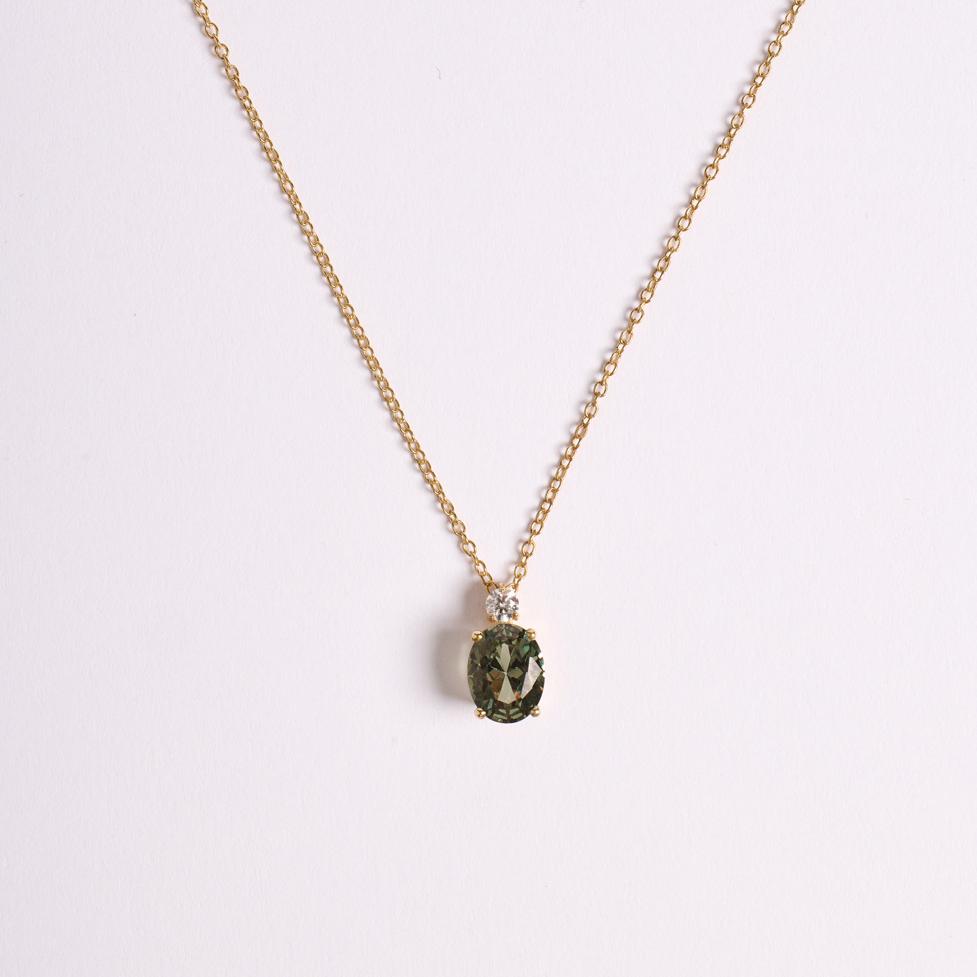 Green Sapphire Kolye