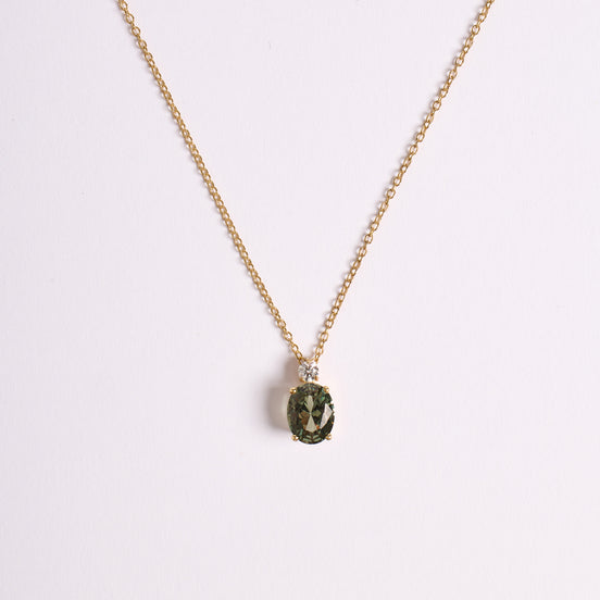 Green Sapphire Kolye